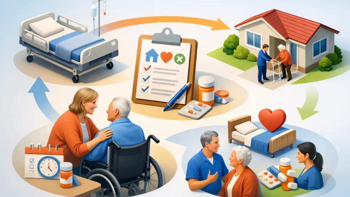 Pflegeorganisation nach der Krankenhausentlassung Pflegeorganisation nach der Krankenhausentlassung